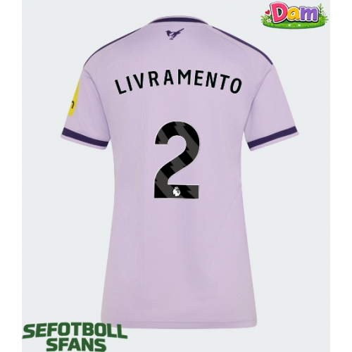 Newcastle United Tino Livramento #2 Tredje Tröja Kvinnor 2026-27 Kortärmad